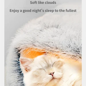 Cat Nest Winter Warm Semi Enclosed Cat Safety Nest Cat Bed Cat Mat Sleeping Cat Sofa Pet Nest
